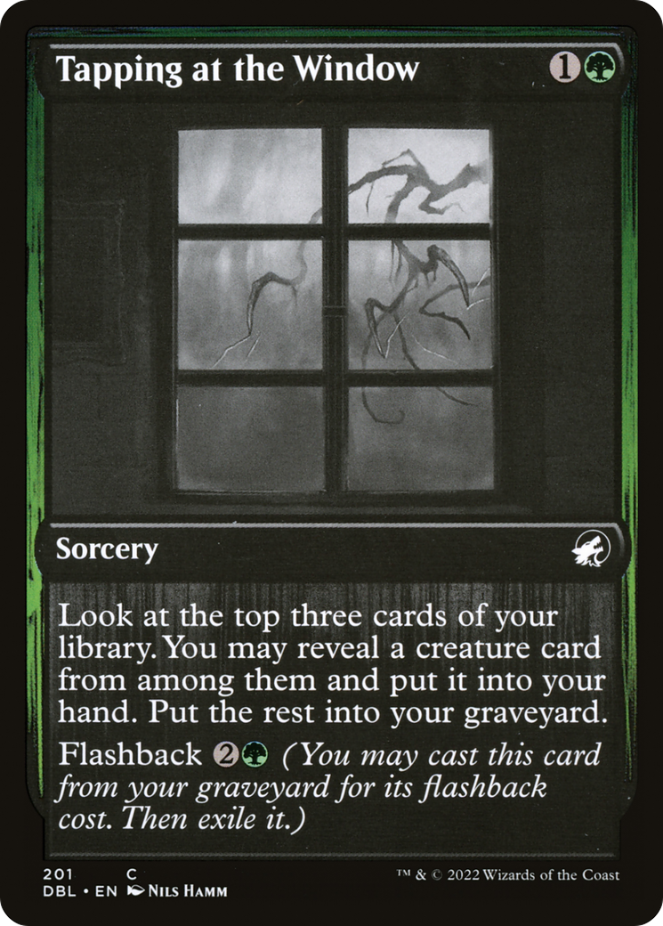 Tapping at the Window (201) Foil - Innistrad: Double Feature