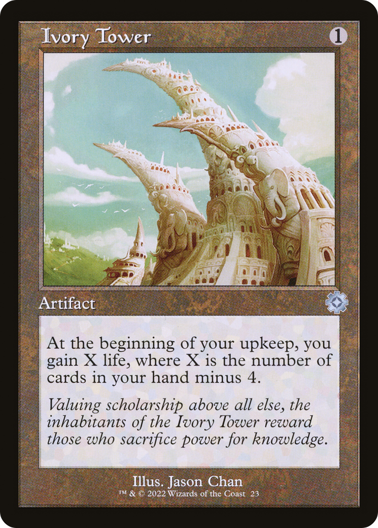 Ivory Tower (Retro) (023) Foil - The Brothers' War Retro Artifacts