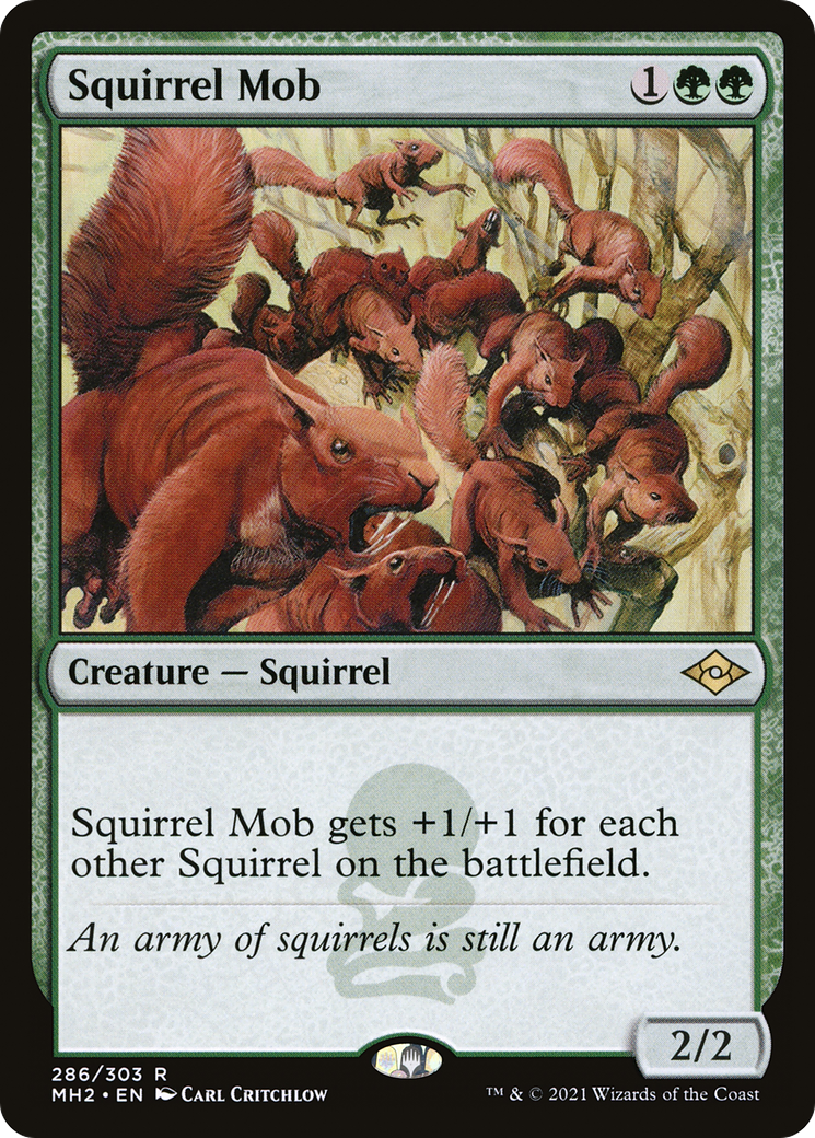 Squirrel Mob (286) Foil - Modern Horizons 2