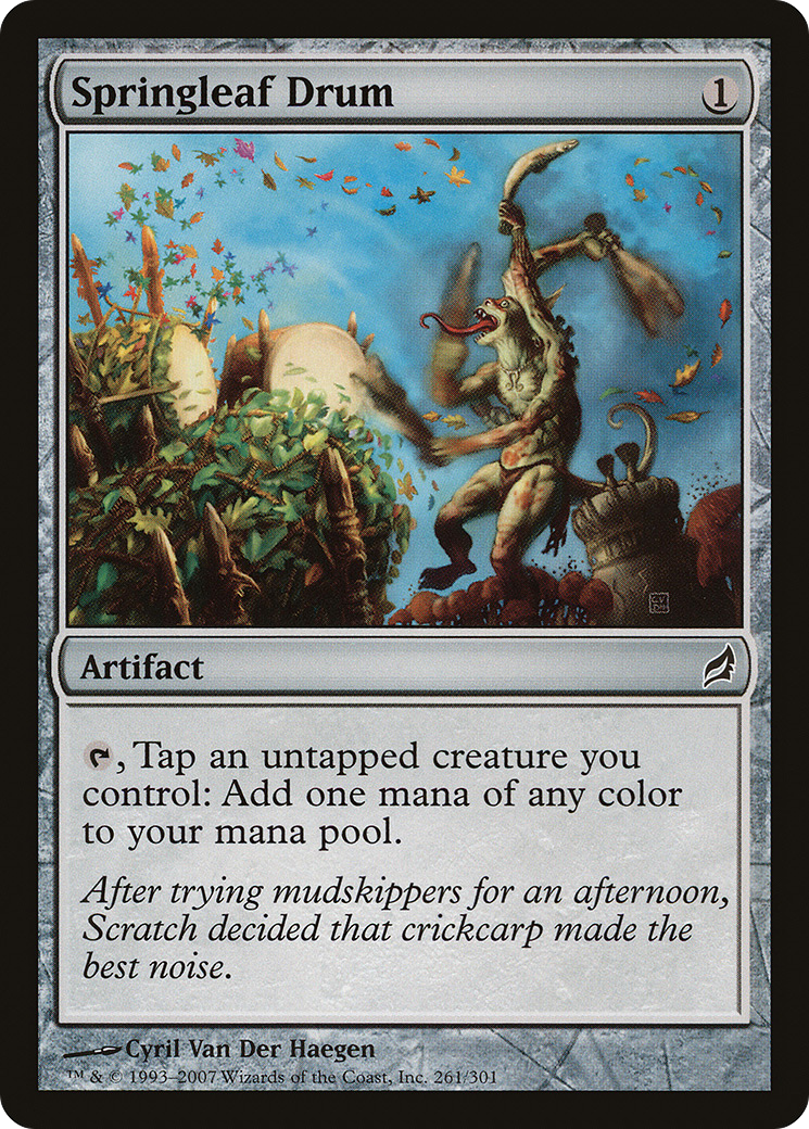 Springleaf Drum (261) - Lorwyn