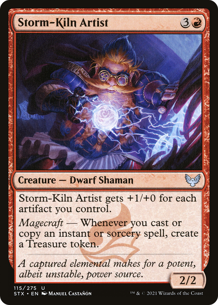 Storm-Kiln Artist (115) Foil - Strixhaven: School of Mages