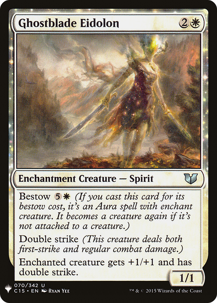 Ghostblade Eidolon (C15-70) - The List