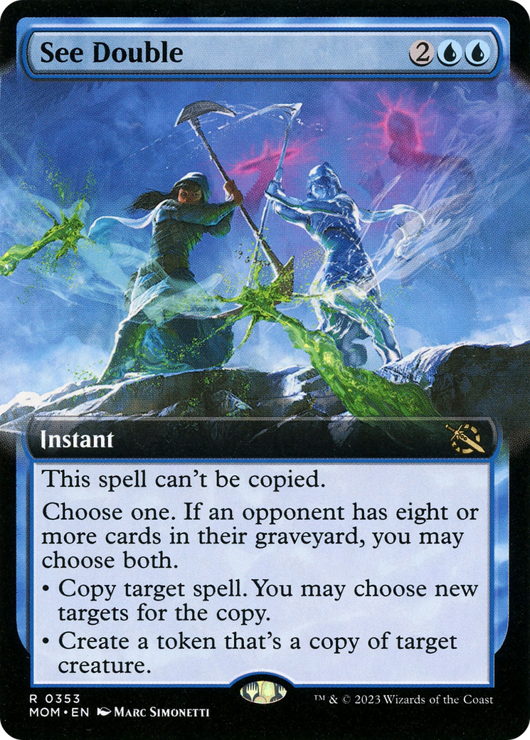 See Double (Extended Art) (353) Foil - March of the Machine
