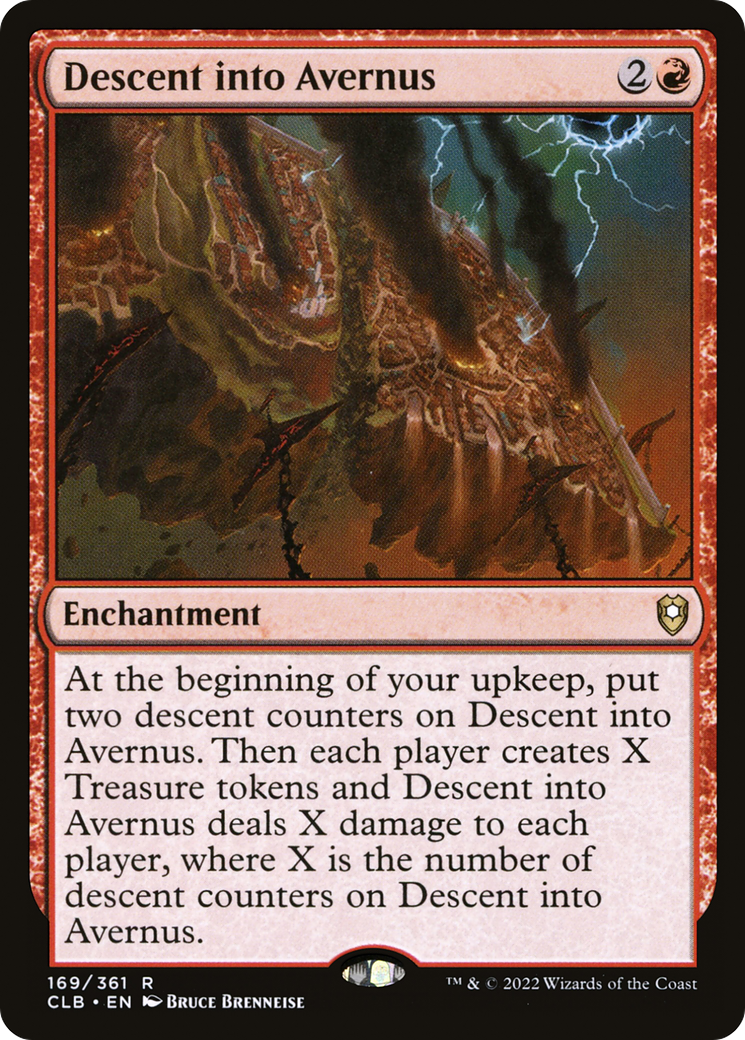 Descent into Avernus (169) Foil - Commander Legends: Battle for Baldur's Gate