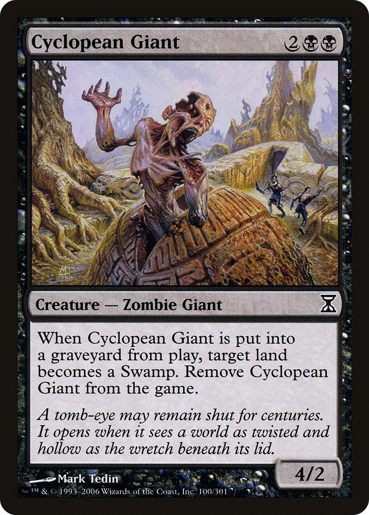 Cyclopean Giant (100) Foil - Time Spiral