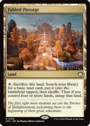 Fabled Passage (130) - Commander: Secrets of Strixhaven