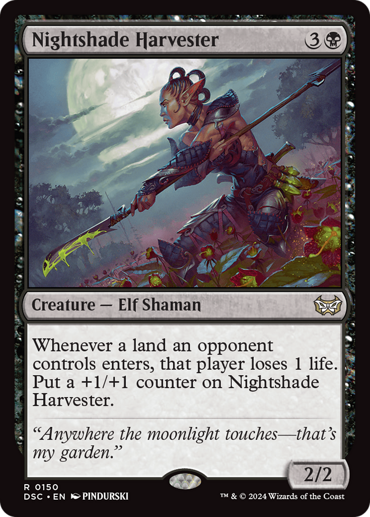 Nightshade Harvester (150) - Duskmourn: House of Horror Commander