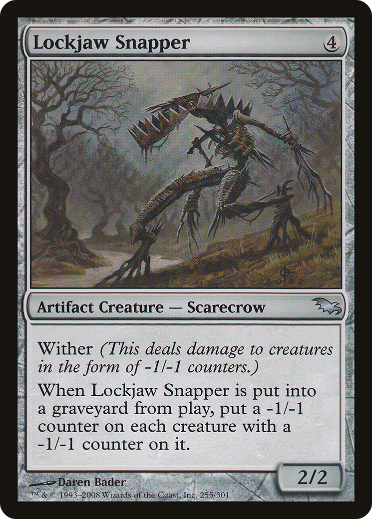 Lockjaw Snapper (255) Foil - Shadowmoor