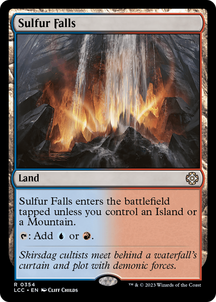 Sulfur Falls (354) - The Lost Caverns of Ixalan Commander