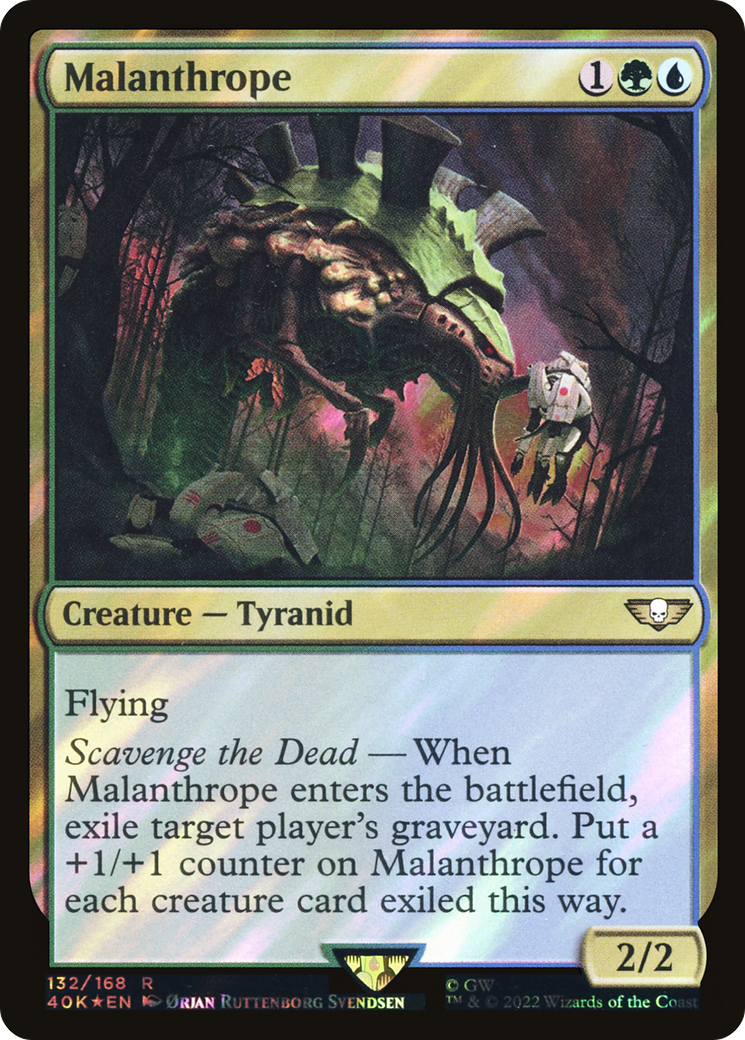 Malanthrope (132) Surge Foil - Warhammer 40,000 Commander
