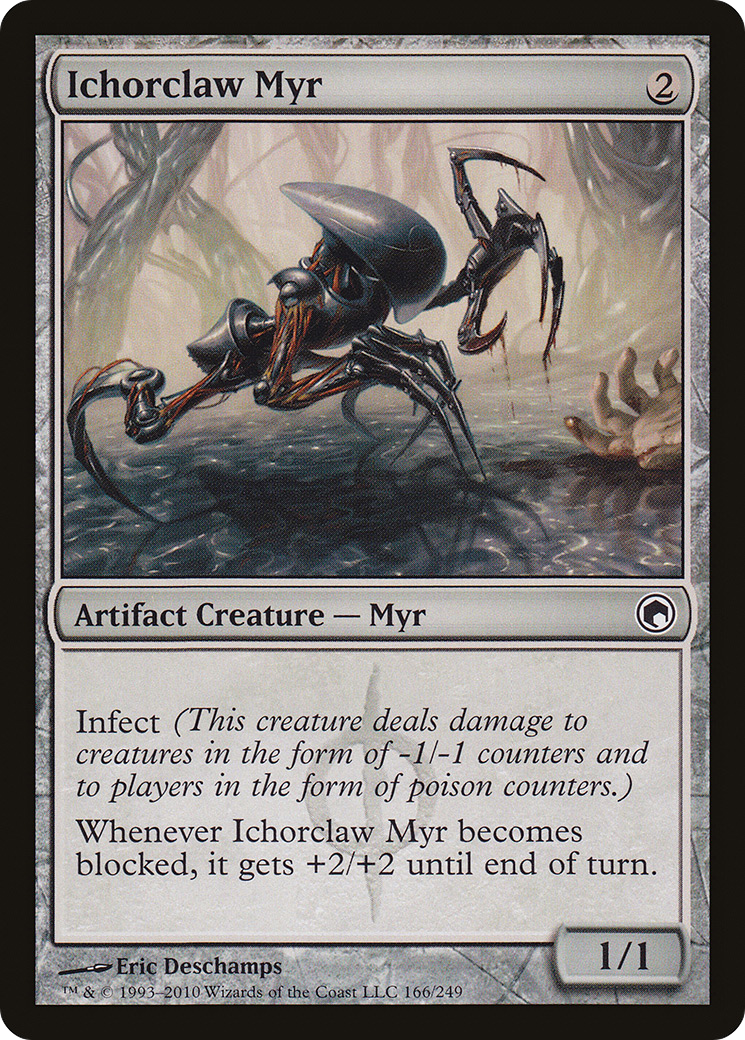 Ichorclaw Myr (166) Foil - Scars of Mirrodin