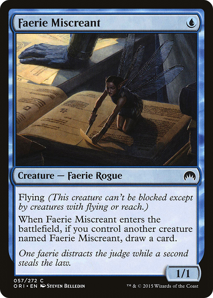Faerie Miscreant (057) Foil - Magic Origins