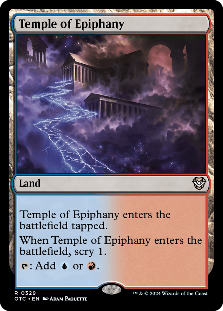 Temple of Epiphany (329) - Outlaws of Thunder Junction Commander