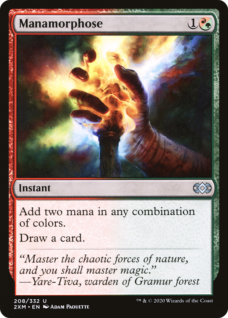 Manamorphose (208) Foil - Double Masters