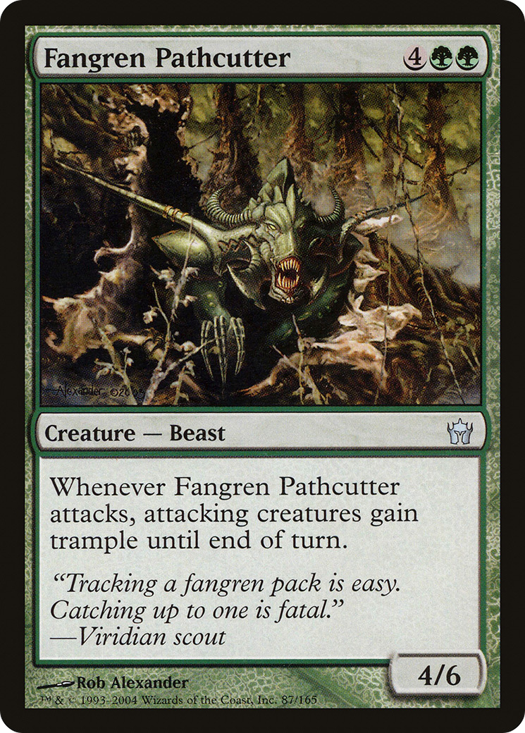 Fangren Pathcutter (087) Foil - Fifth Dawn