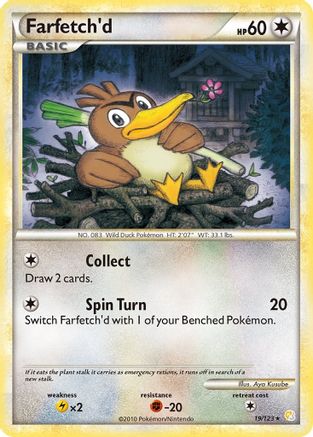 Farfetch'd (19) - HeartGold & SoulSilver