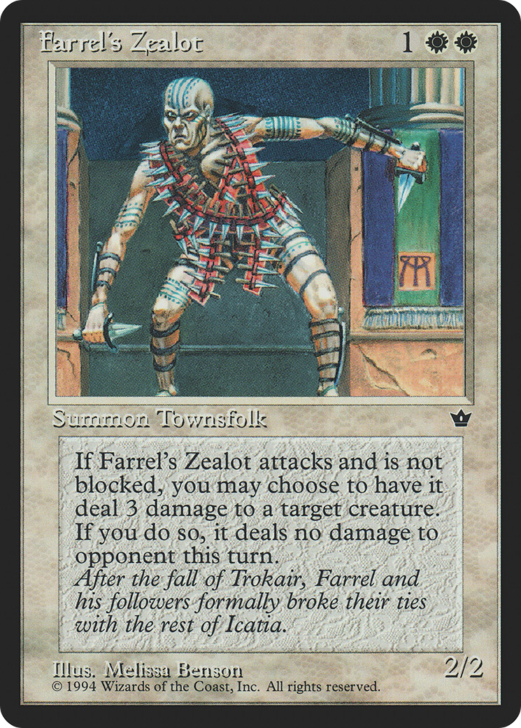 Farrel's Zealot (Benson) (003a) - Fallen Empires