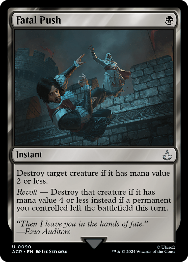 Fatal Push (090) Foil - Assassin's Creed