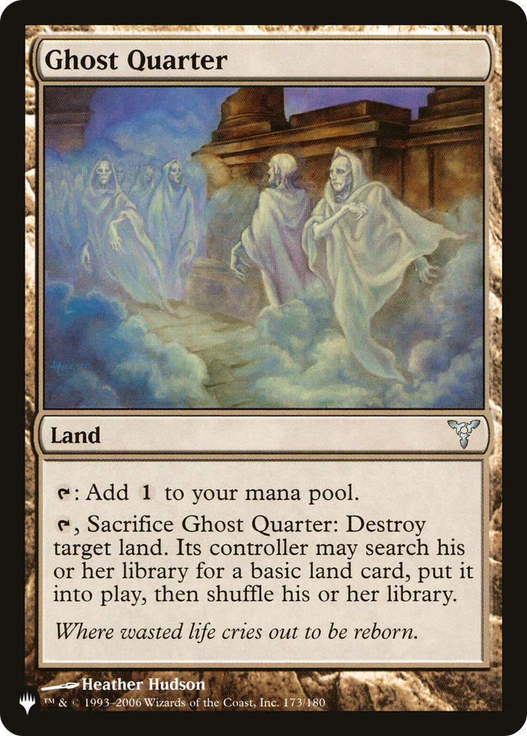 Ghost Quarter (DIS-173) - The List