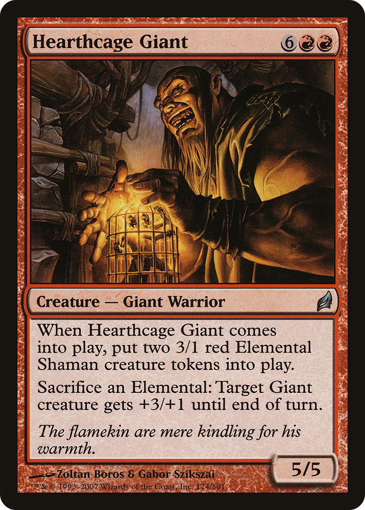 Hearthcage Giant (174) Foil - Lorwyn