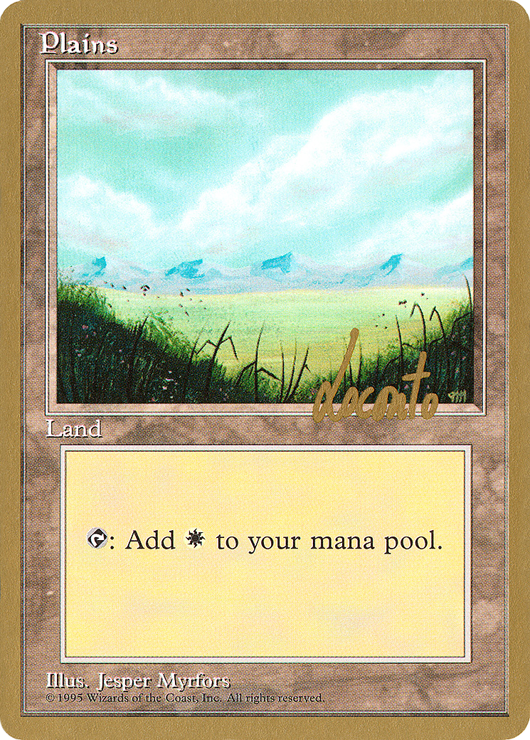 Plains (C) - 1996 Michael Loconto (4ED) - Pro Tour Collector Set