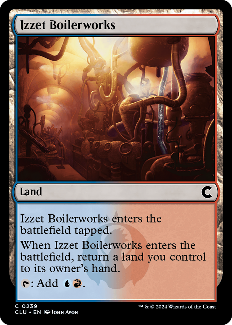 Izzet Boilerworks (239) - Ravnica: Clue Edition