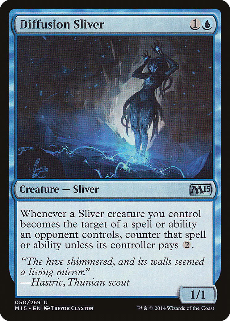 Diffusion Sliver (050) Foil - Magic 2015