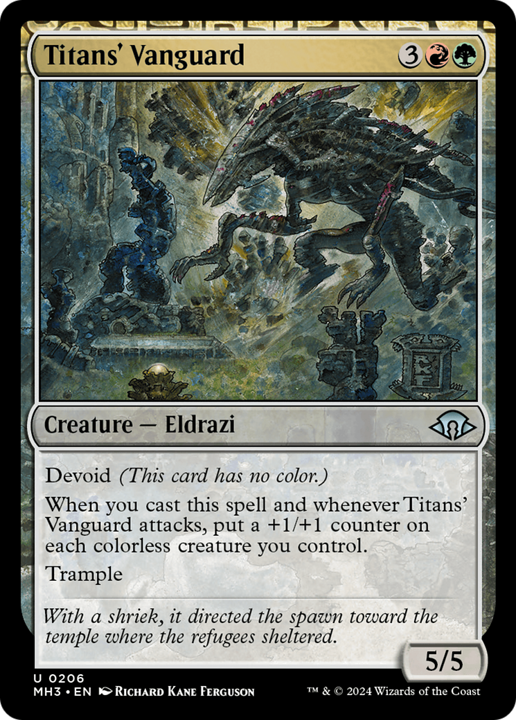 Titans' Vanguard (206) Foil - Modern Horizons 3