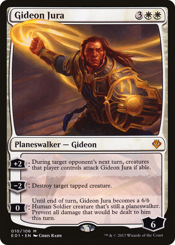 Gideon Jura (010) - Archenemy: Nicol Bolas