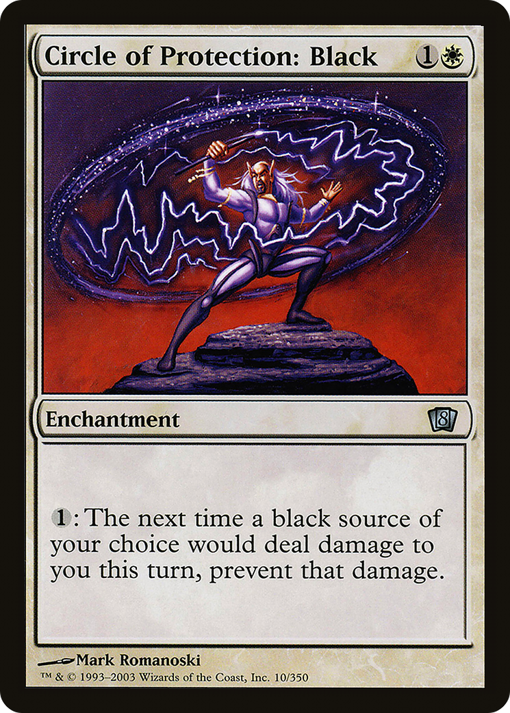 Circle of Protection: Black (010) Foil - Eighth Edition