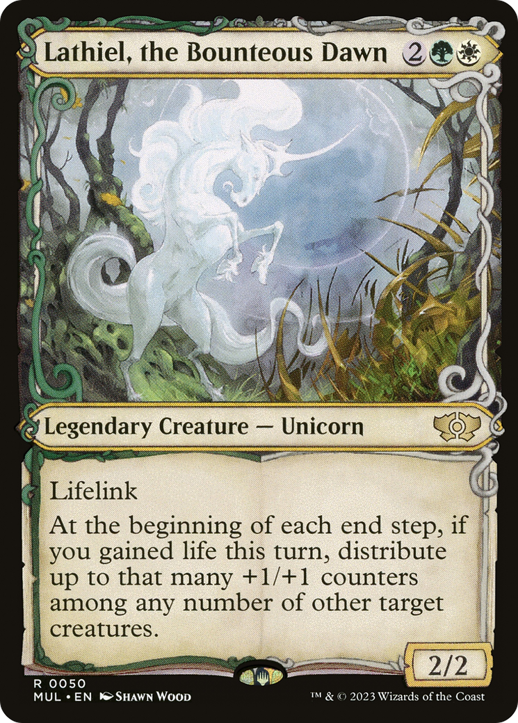 Lathiel, the Bounteous Dawn (Showcase) (050) - Multiverse Legends