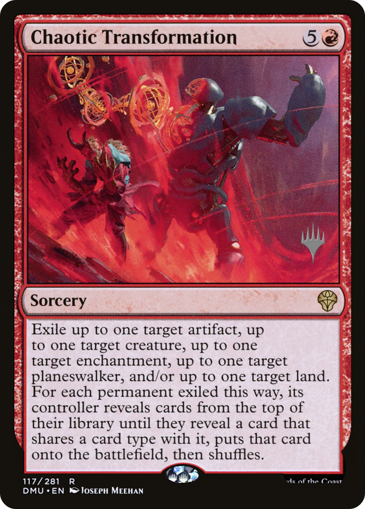 Chaotic Transformation (117p) Foil - Dominaria United Promos