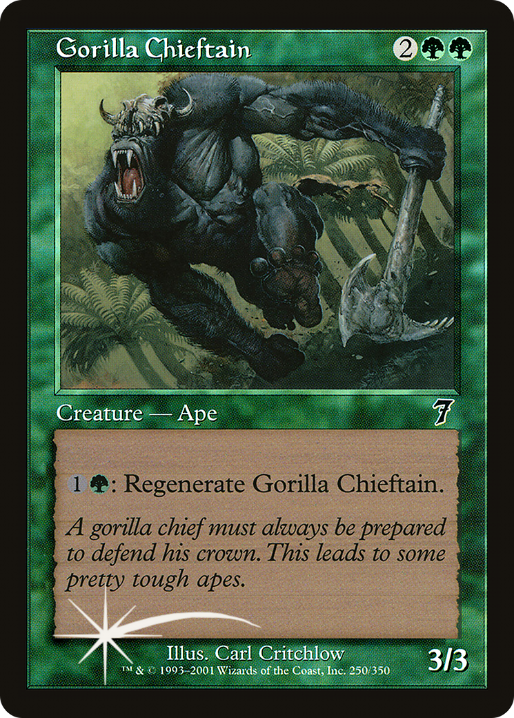 Gorilla Chieftain (250) - Seventh Edition