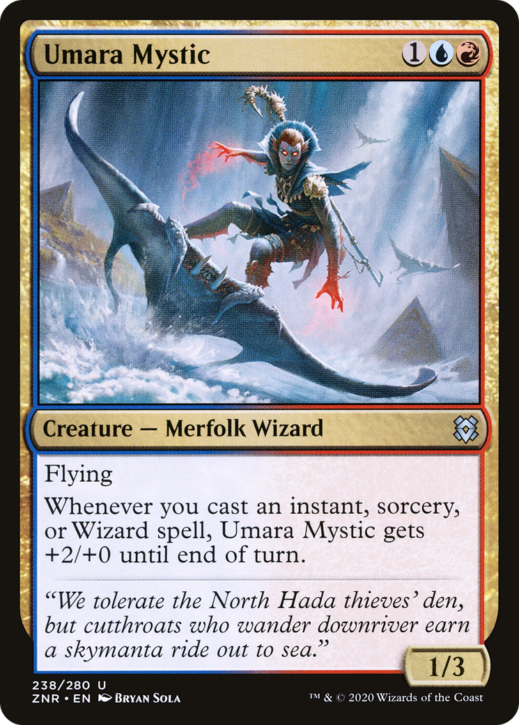Umara Mystic (238) - Zendikar Rising