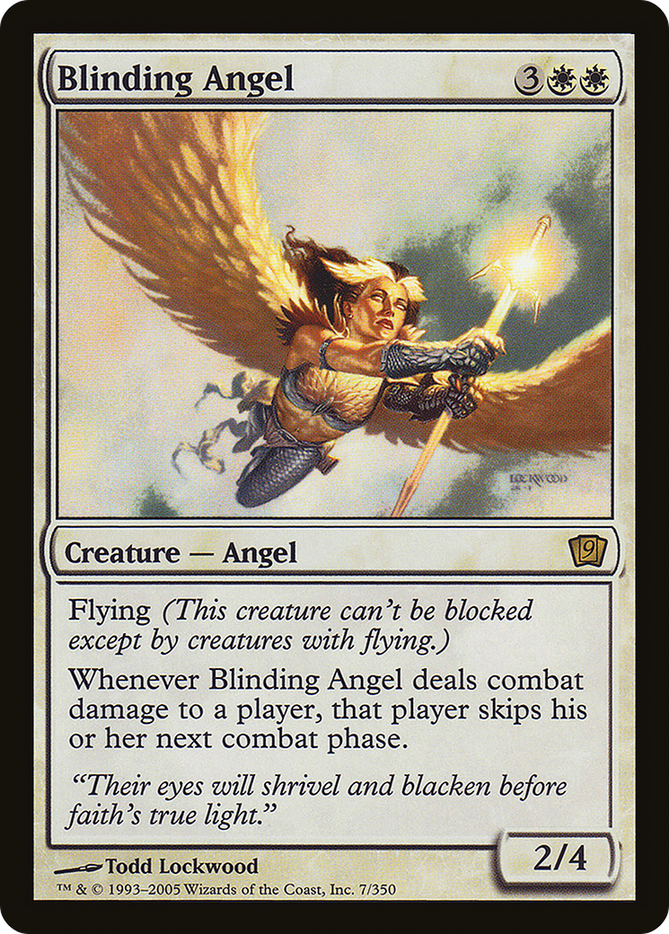 Blinding Angel (07) Foil - Ninth Edition