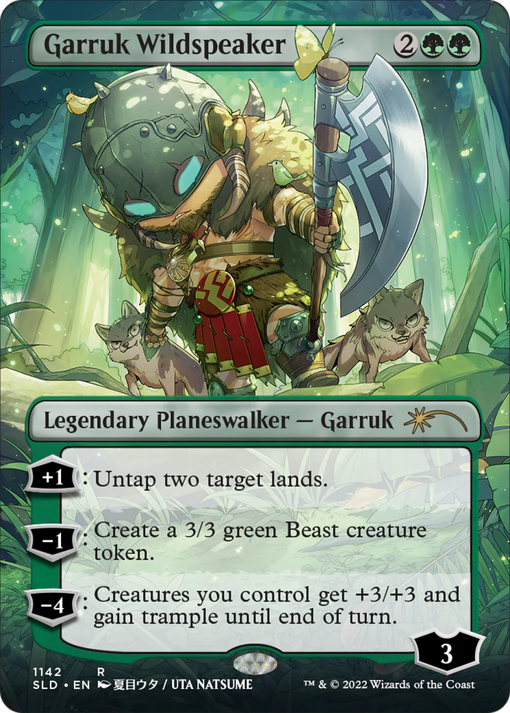 Garruk Wildspeaker (1142) Foil - Secret Lair Drop