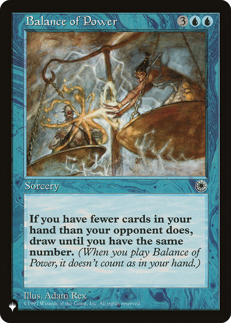 Balance of Power (Retro) (POR-41) - The List