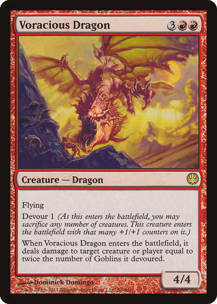 Voracious Dragon (056) - Duel Decks: Knights vs. Dragons