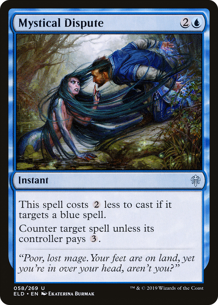 Mystical Dispute (058) Foil - Throne of Eldraine
