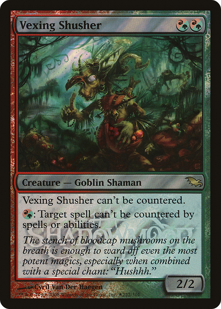 Vexing Shusher (222) Foil - Shadowmoor Promos