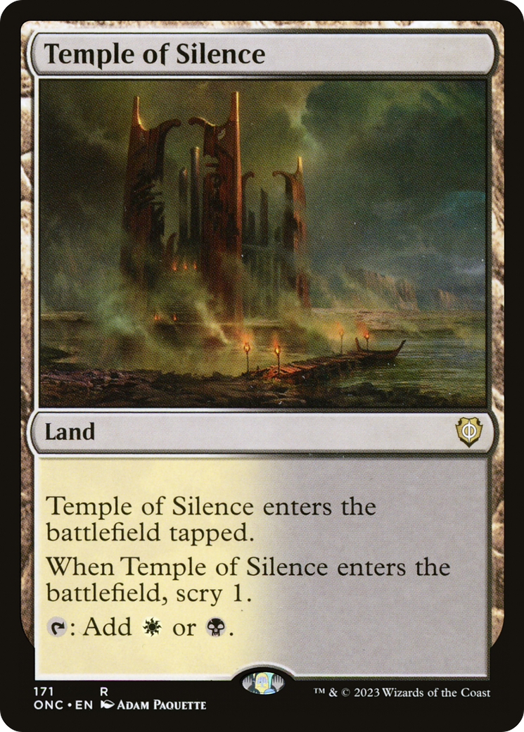 Temple of Silence (171) - Phyrexia: All Will Be One Commander
