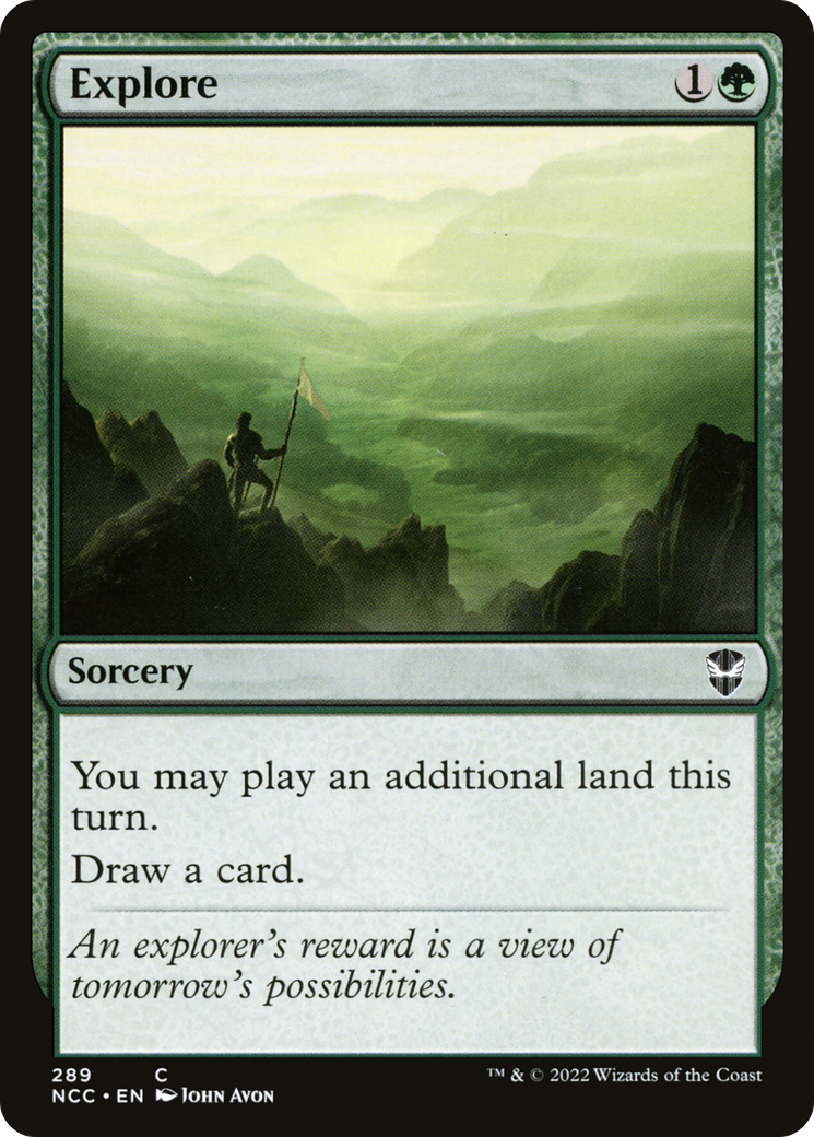Explore (289) - New Capenna Commander