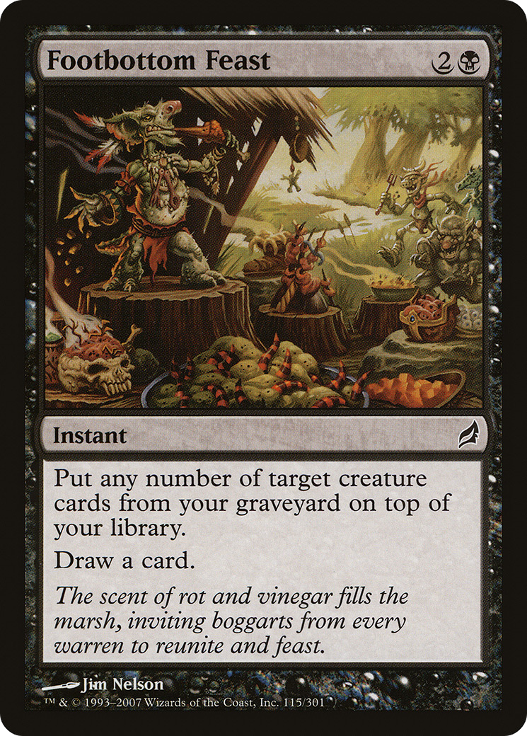 Footbottom Feast (115) Foil - Lorwyn