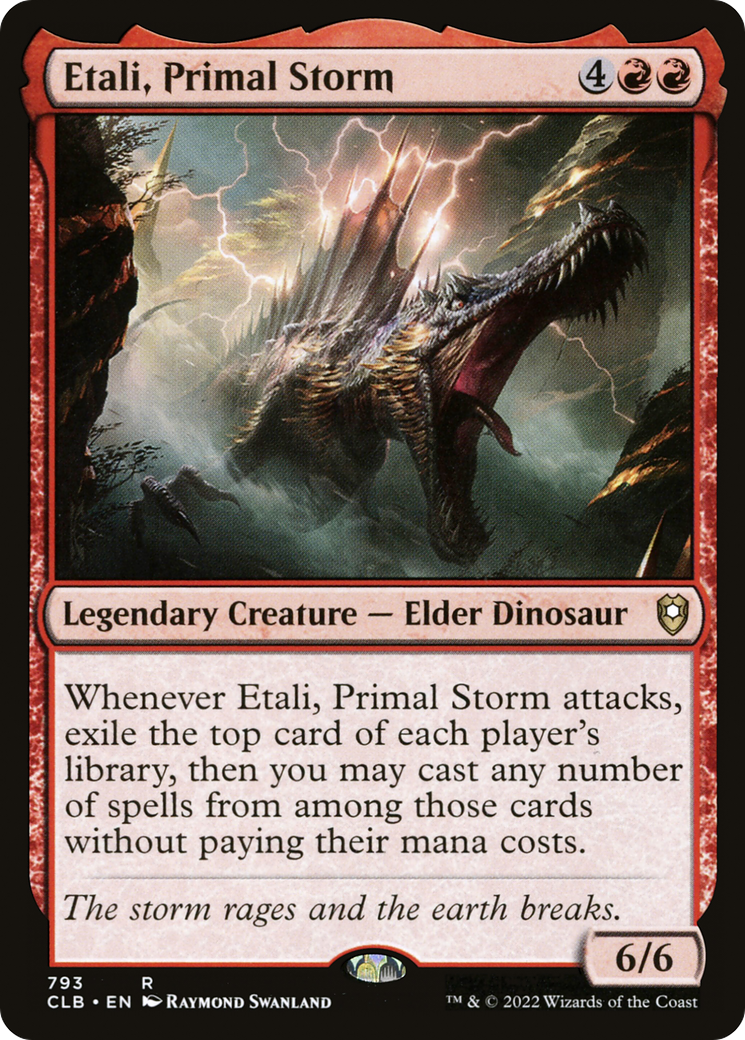 Etali, Primal Storm (793) - Commander Legends: Battle for Baldur's Gate