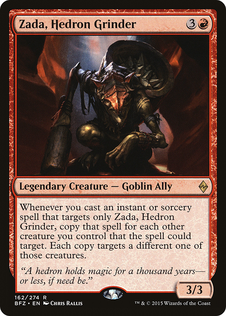 Zada, Hedron Grinder (162) Foil - Battle for Zendikar
