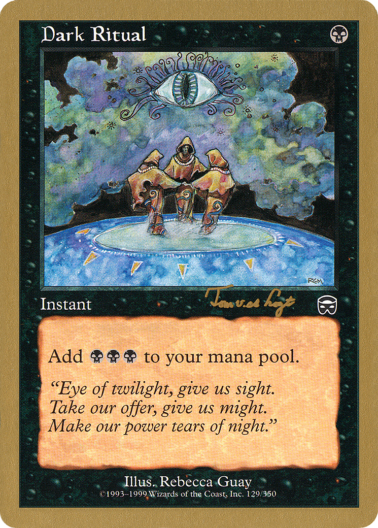Dark Ritual (Retro) (tvdl129) - World Championship Decks 2001