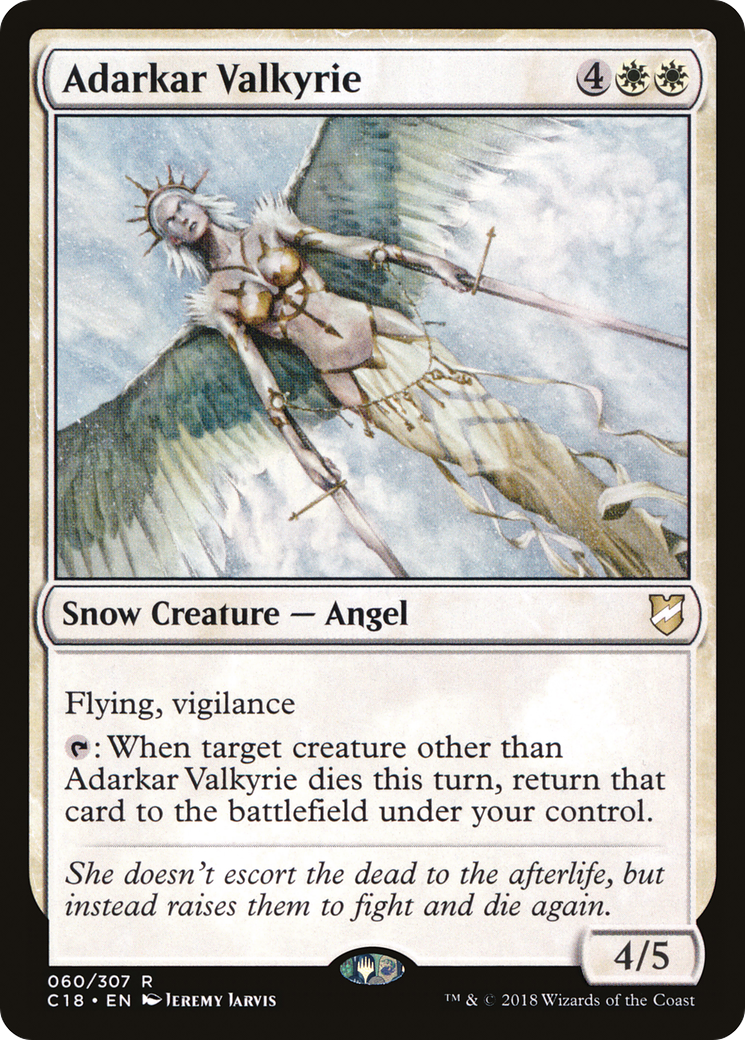 Adarkar Valkyrie (060) - Commander 2018