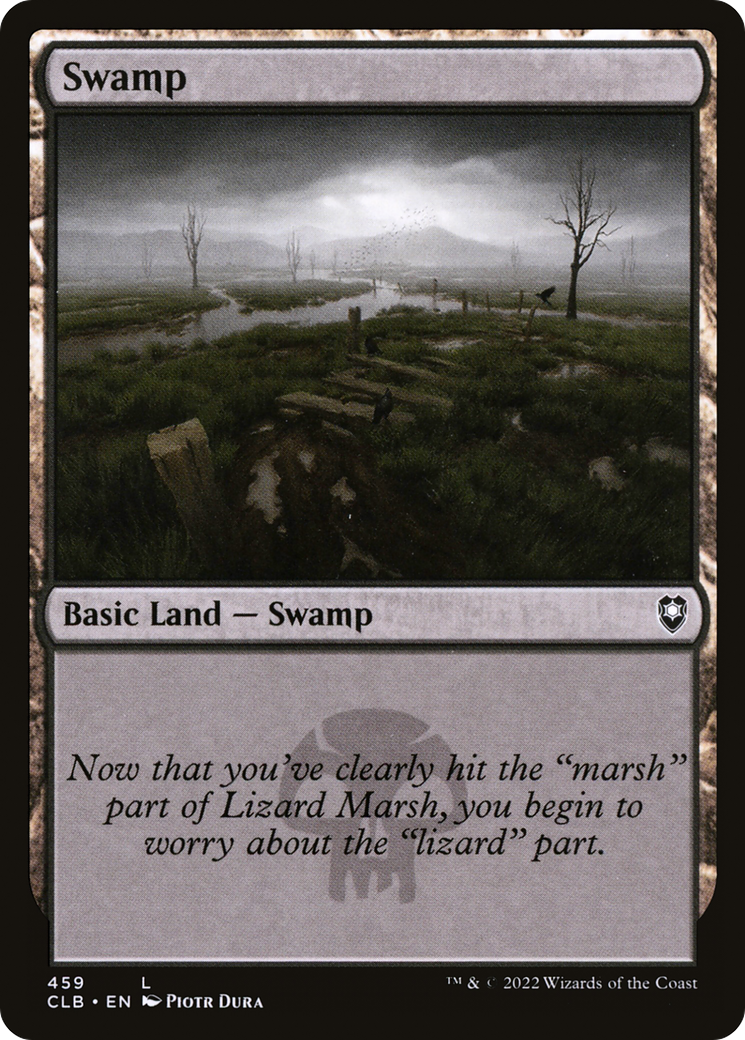 Swamp (459) Foil - Commander Legends: Battle for Baldur's Gate