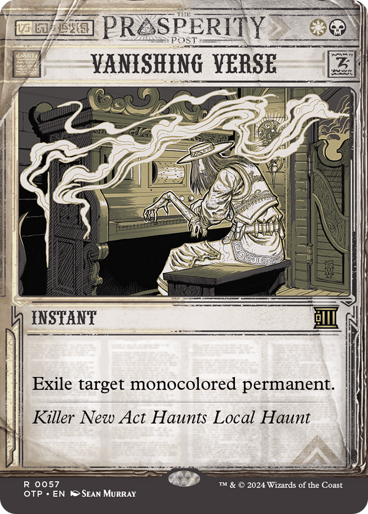 Vanishing Verse (Showcase) (057) Foil - Breaking News