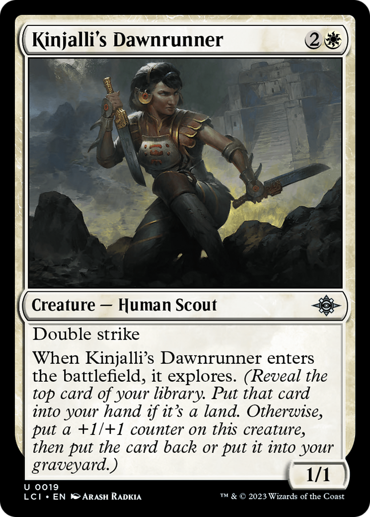Kinjalli's Dawnrunner (019) - The Lost Caverns of Ixalan